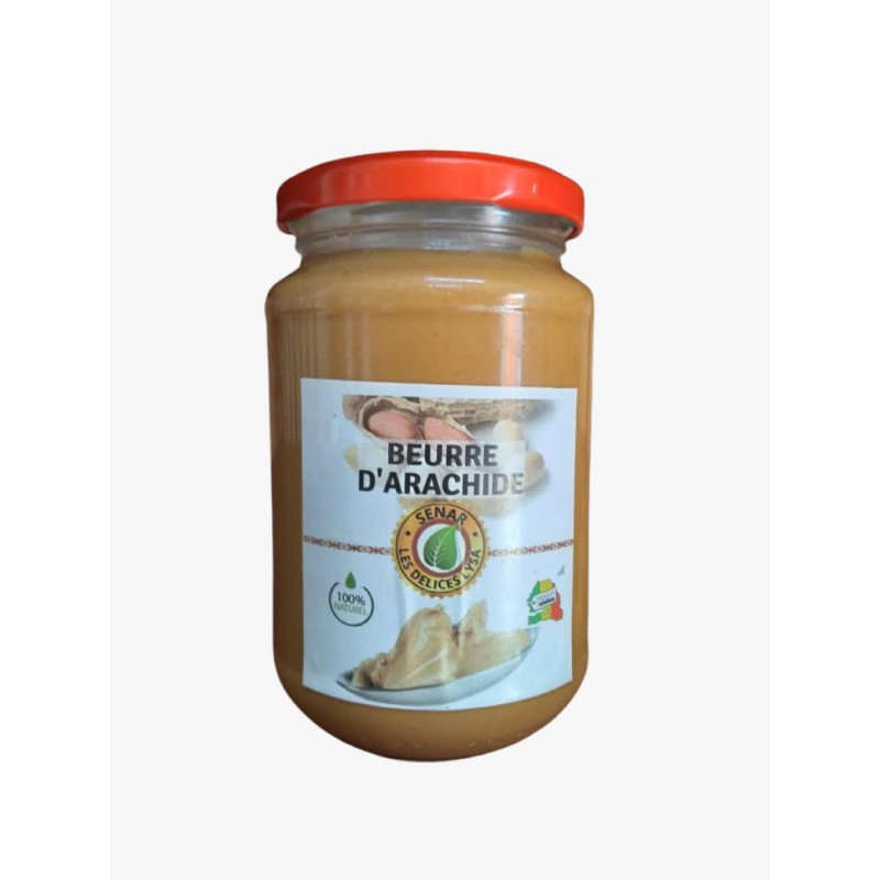 Beurre de cacahuètes -360g - Bocal verre